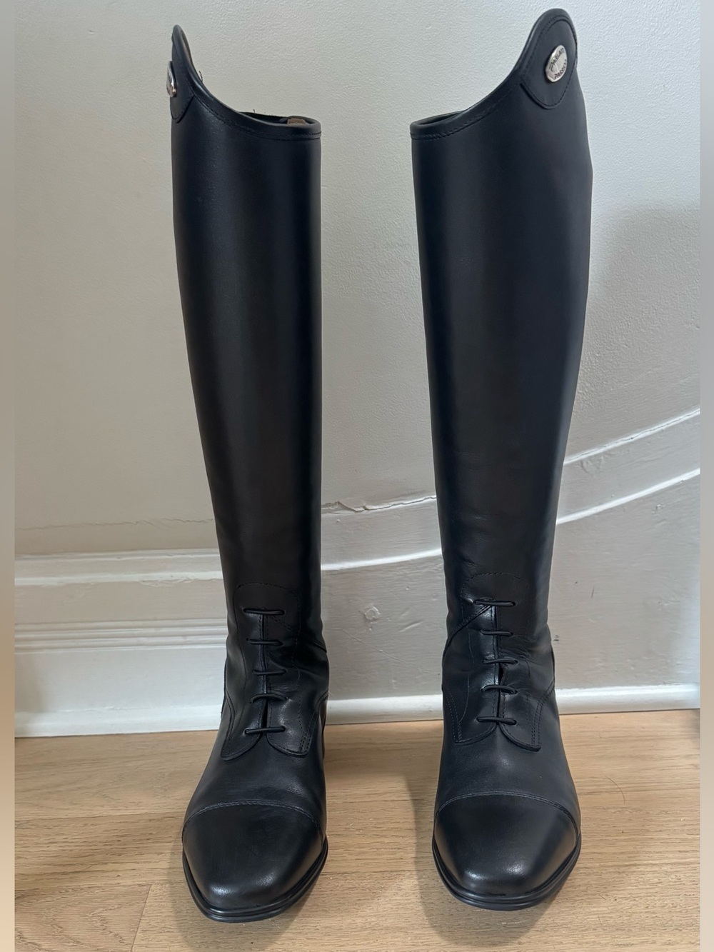 Parlanti Miami Pro Riding Boots Black 
Receipt: 39 (UK 5) Med. Regular NWT
